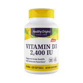 Healthy Origins, Vitamin DЗ Gels, 2400 IU, Lanolin, 120 Softgels
